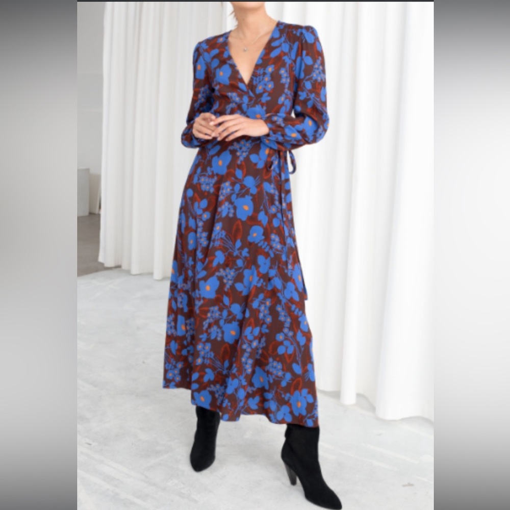 Wrap midi dress. The price is firm.